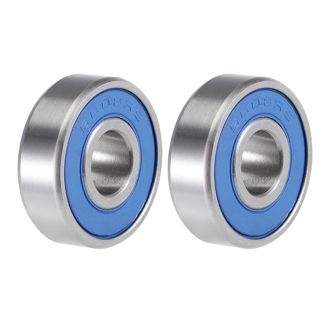 2pcs S608-2RS Deep Groove Ball Bearings Double Sealed 440C Stainless Steel