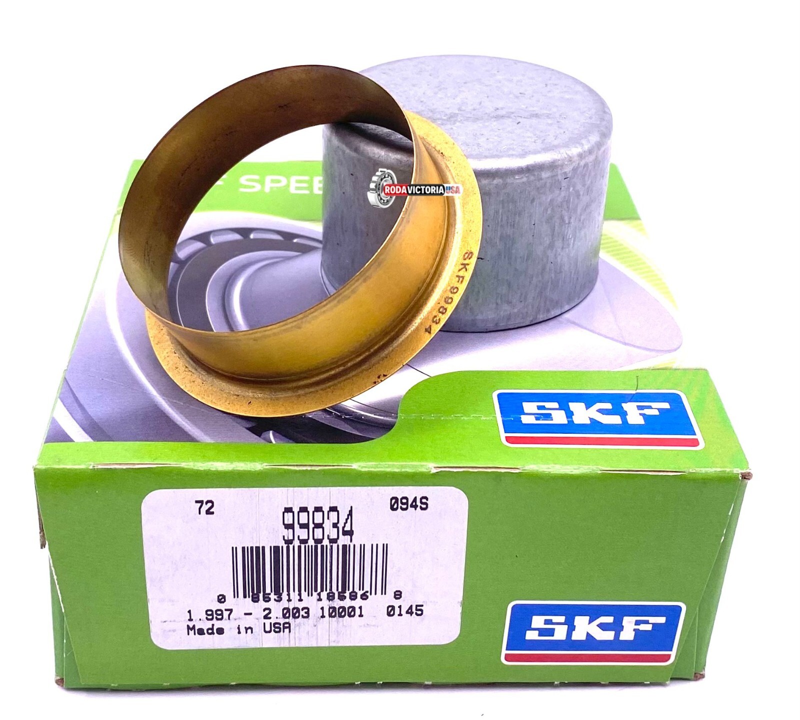 SKF USA 99834 Engine Crankshaft Repair Speedi-Sleeve ID 50.80 mm