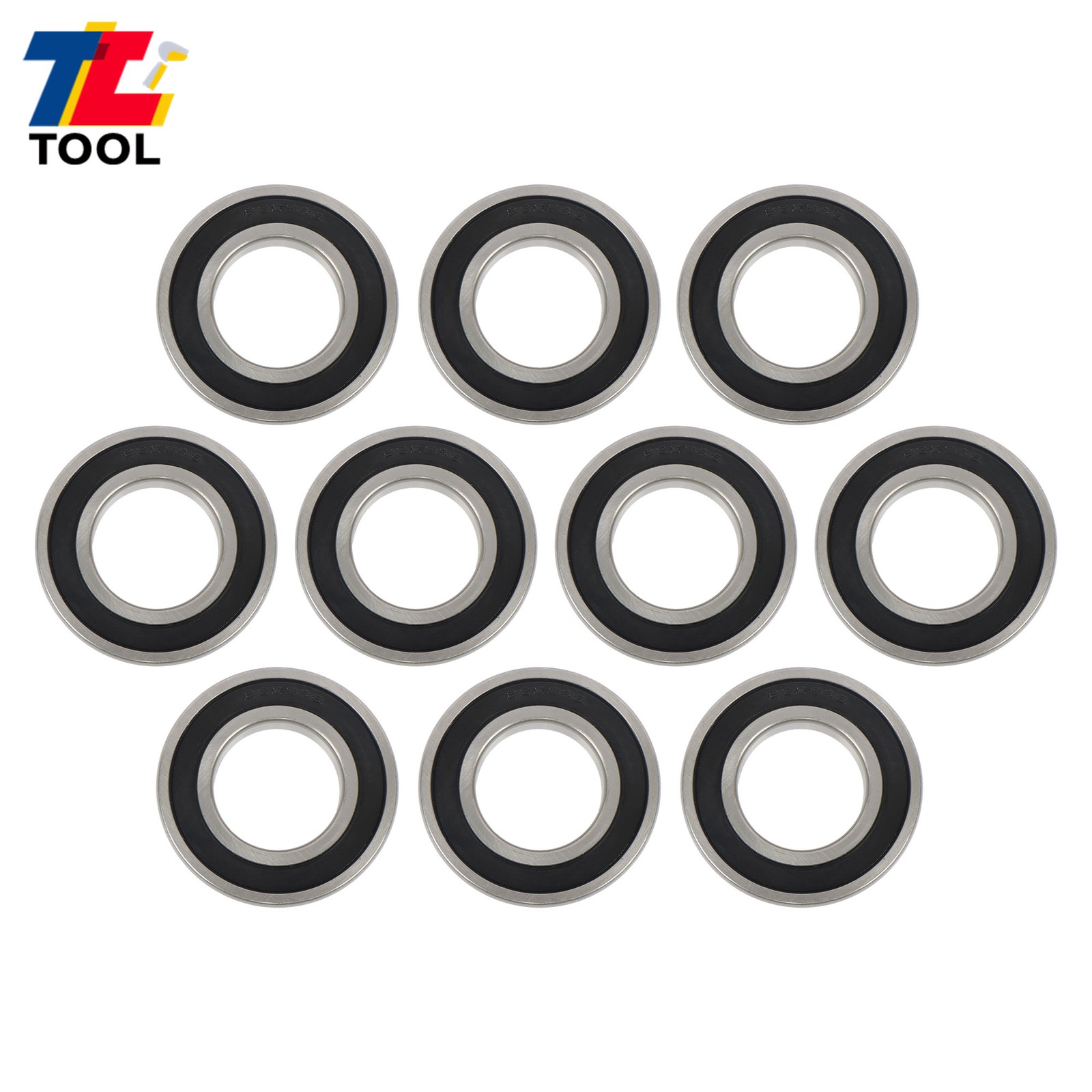 10 Pack 6209-2RS 45x85x19mm Bearings Double Rubber Sealed