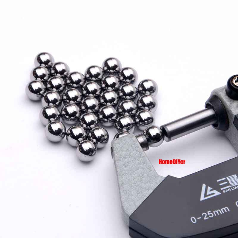 Loose Bearings Ball Gcr15 Steel Grade 10 Round Solid Metal Balls 6.35mm-19.05mm
