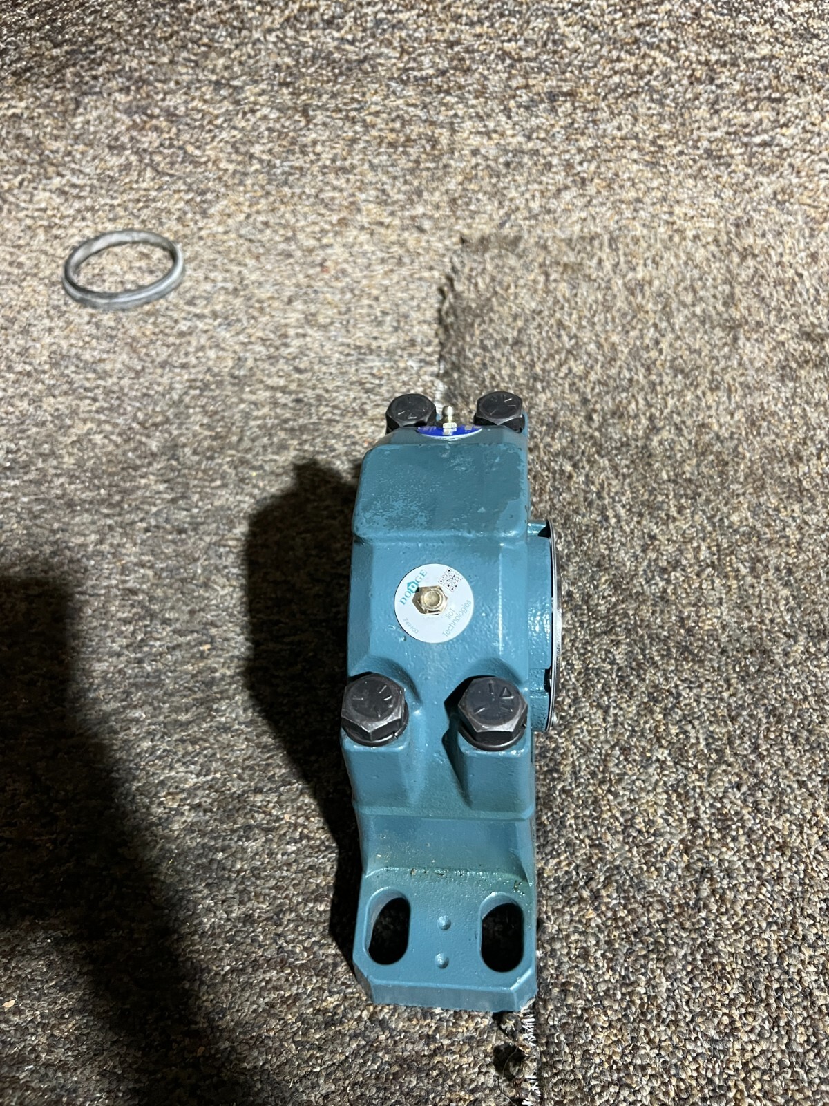 Dodge 070079 Pillow Block Roller Bearing Unit Blue Green