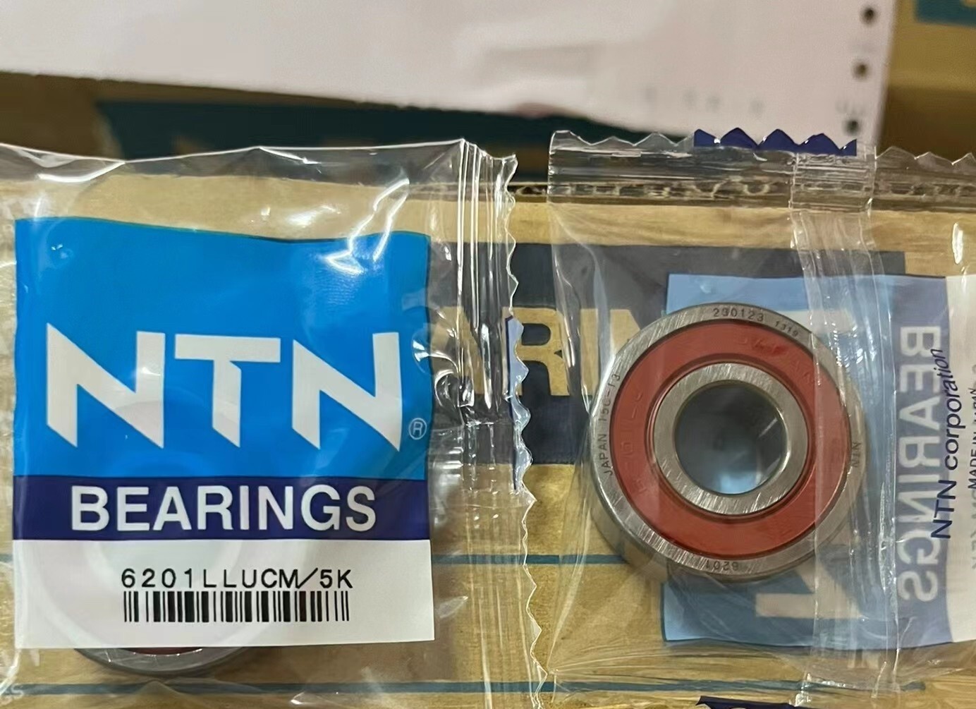 NEW NTN 6201LLUCM/5K Deep Groove Ball Bearing 1PCS #DC