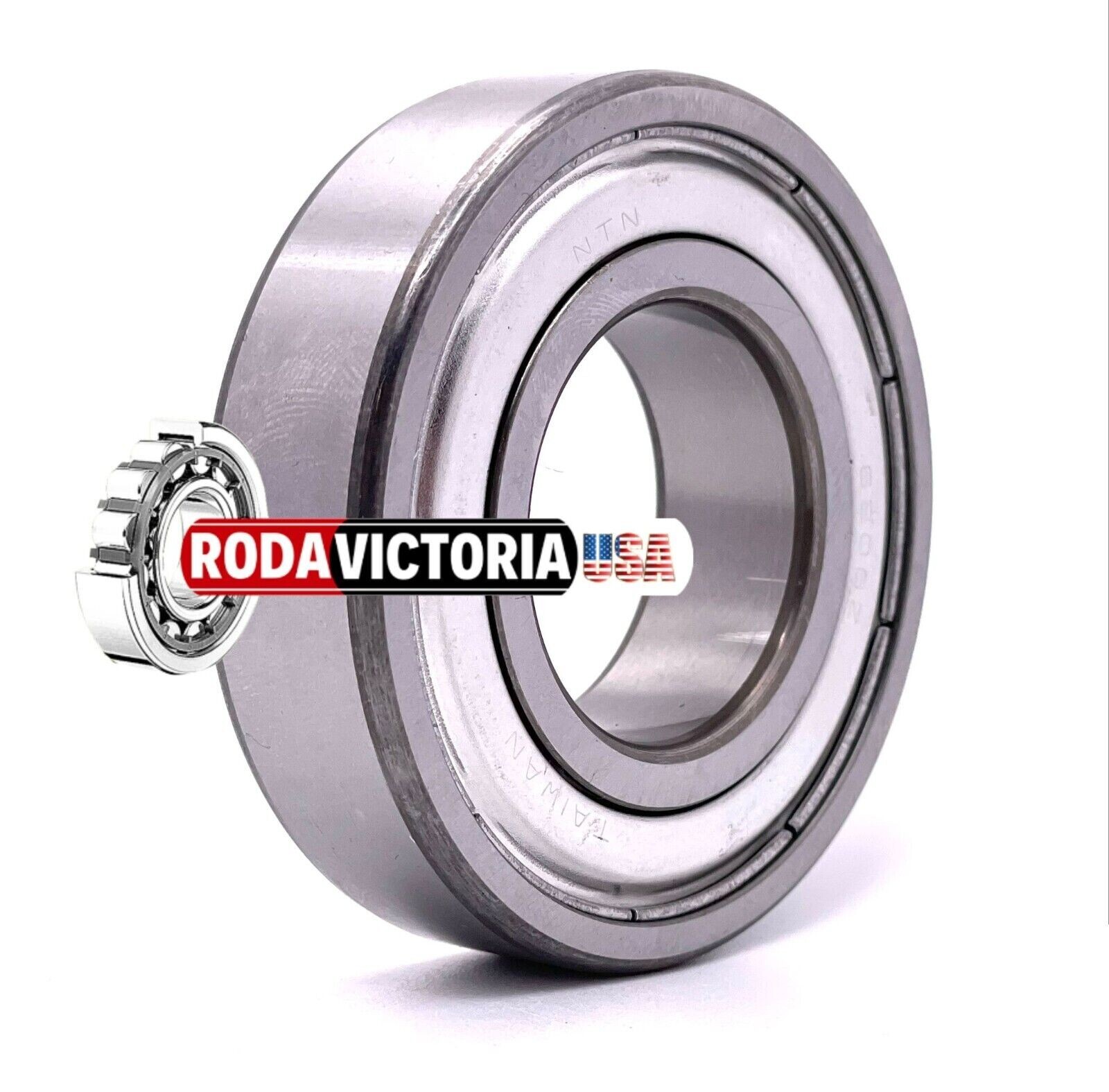 NTN 6206 ZZ C3 DEEP GROOVE BALL BEARING, METAL SHIELDED 30x62x16mm