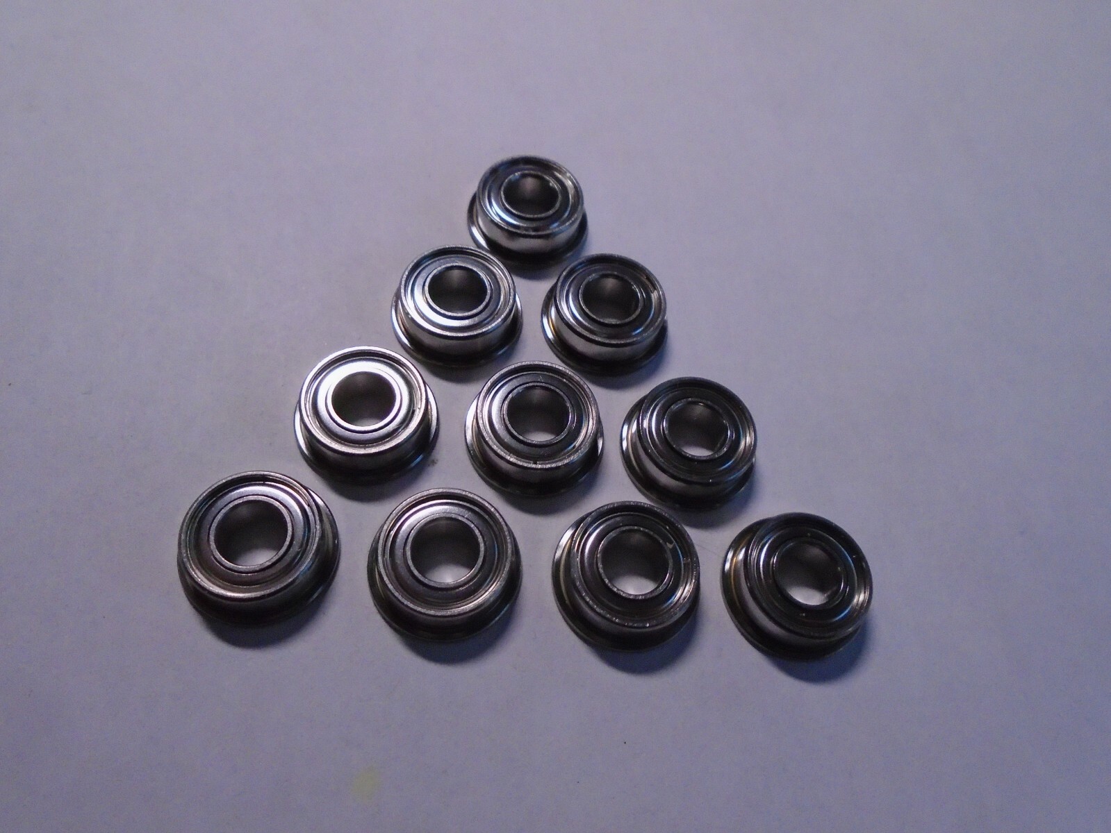 10 PCS. NMB LF-1360 ZZR F686-ZZ PRECISION FLANGED BEARING 6X13X5 mm JUNE102