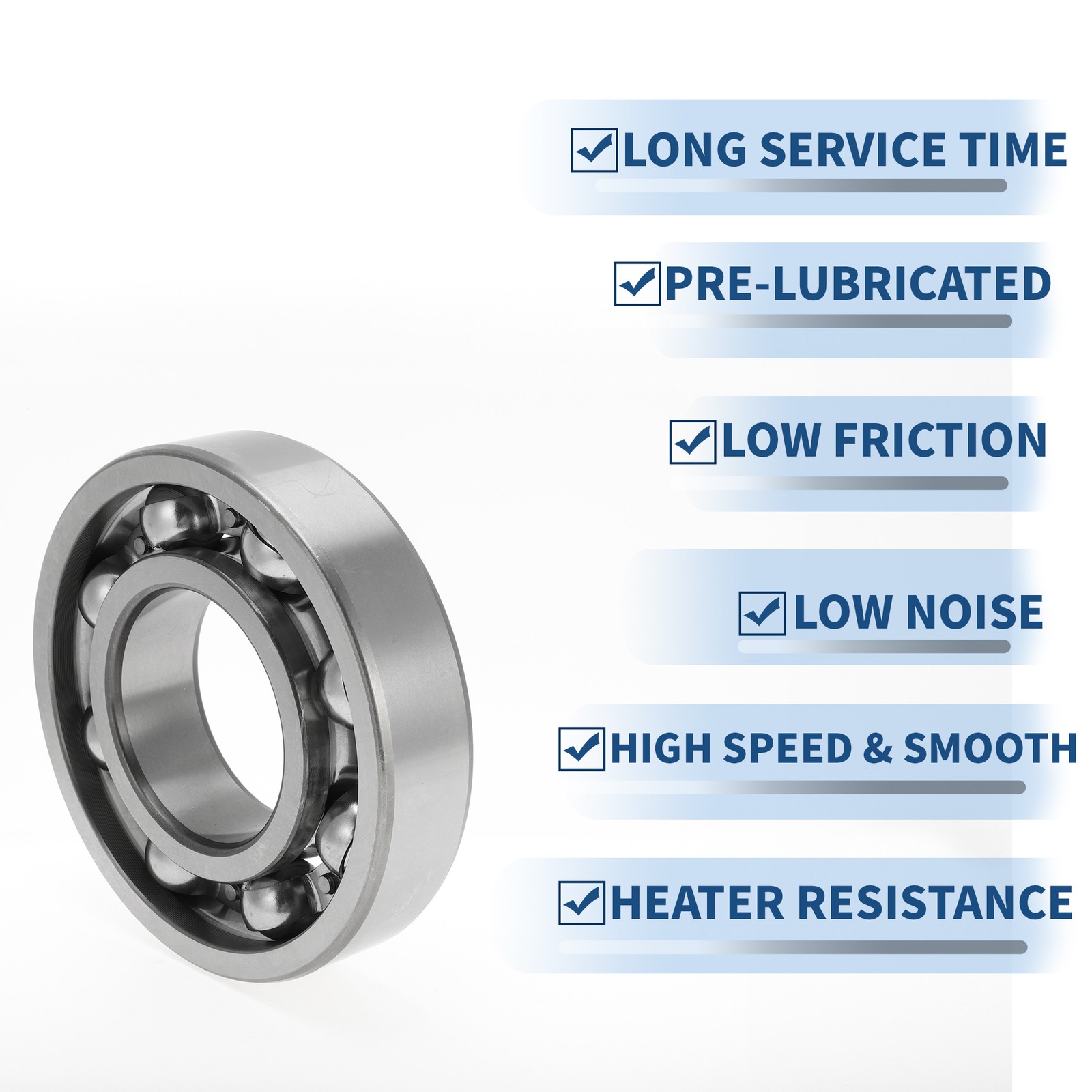 6317 Deep Groove Ball Bearings P0 85x180x41mm 1 Pc Scooter Skateboard Wheel