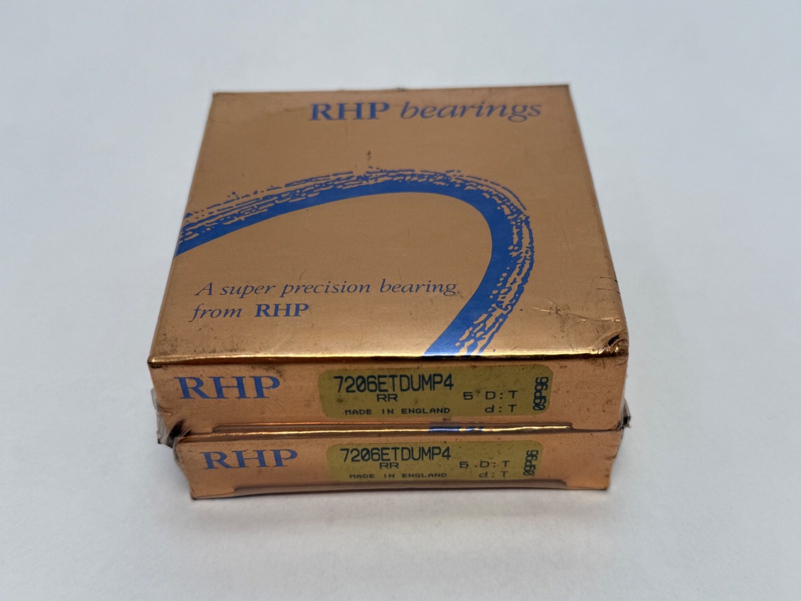 RHP 7206ETDUMP4 Angular Bearing 30x62x16 mm 7206 E T DUM P4 ABEC7 2 Pcs