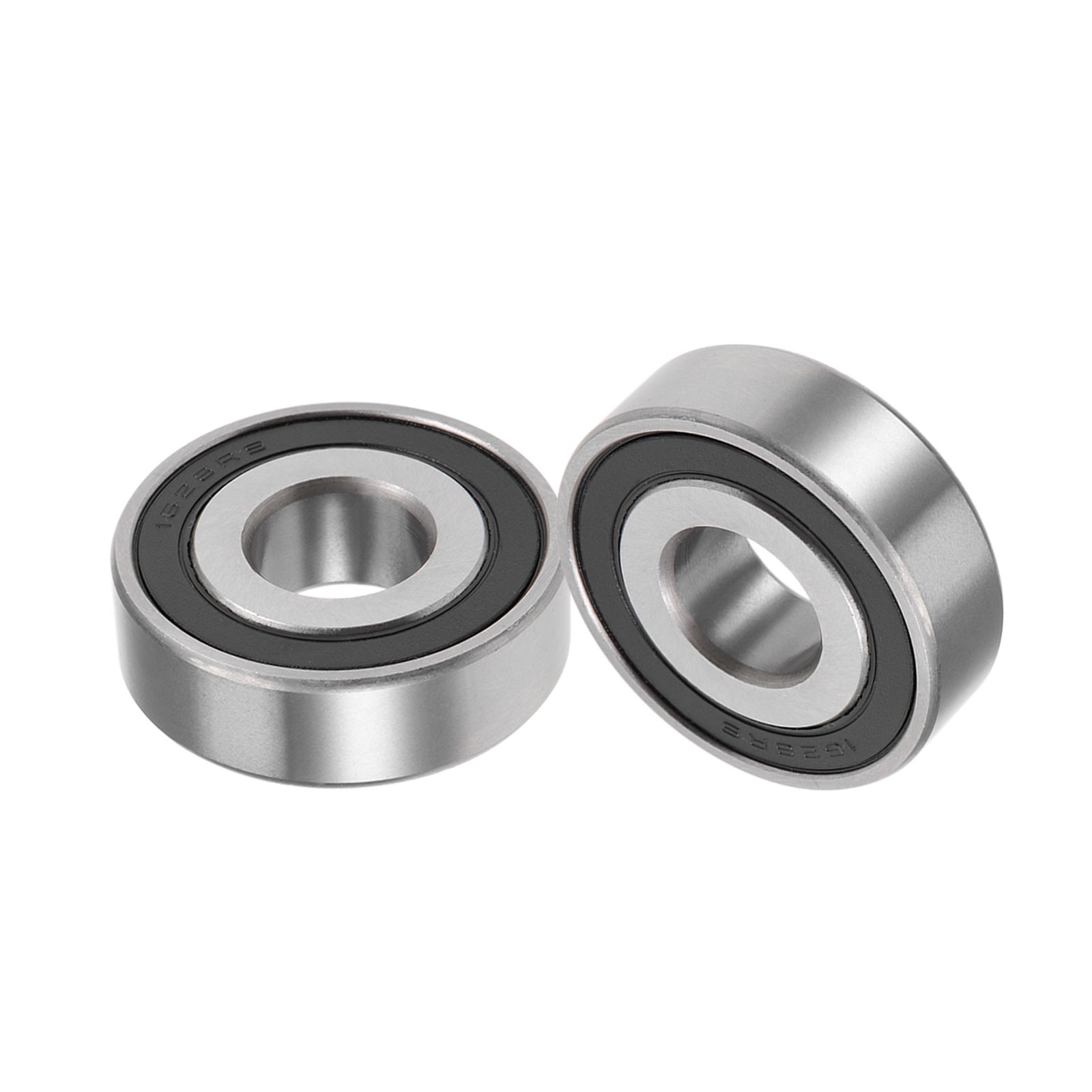 2pcs Ball Bearings – [5/8-inch x 1-5/8-inch x 1/2-inch] Double Seal