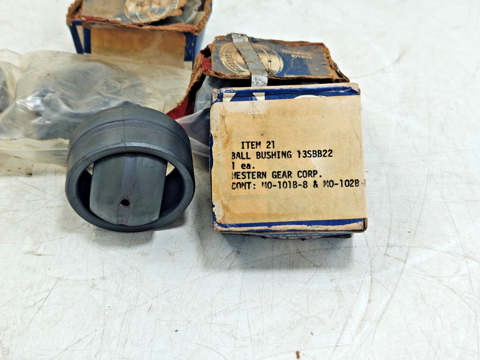 RBC B22-L INTERCHANGE WITH : 13SBB22 TORR 13SF22 TORR GE34ZO ELGES GEZ106ES SKF