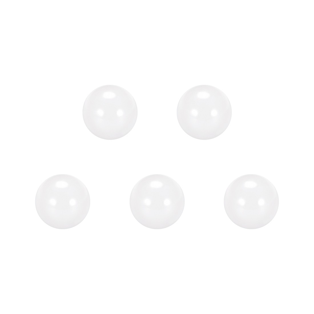 2.5mm Ceramic Bearing Balls, ZrO2 Zirconium Oxide Ball G5 Precision 5pcs