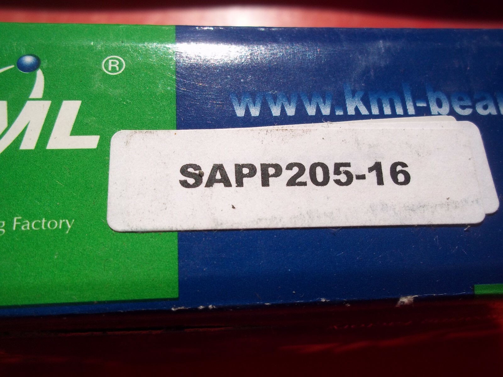 KML SAPP205-16 PILLOW BLOCK BEARING ASSY