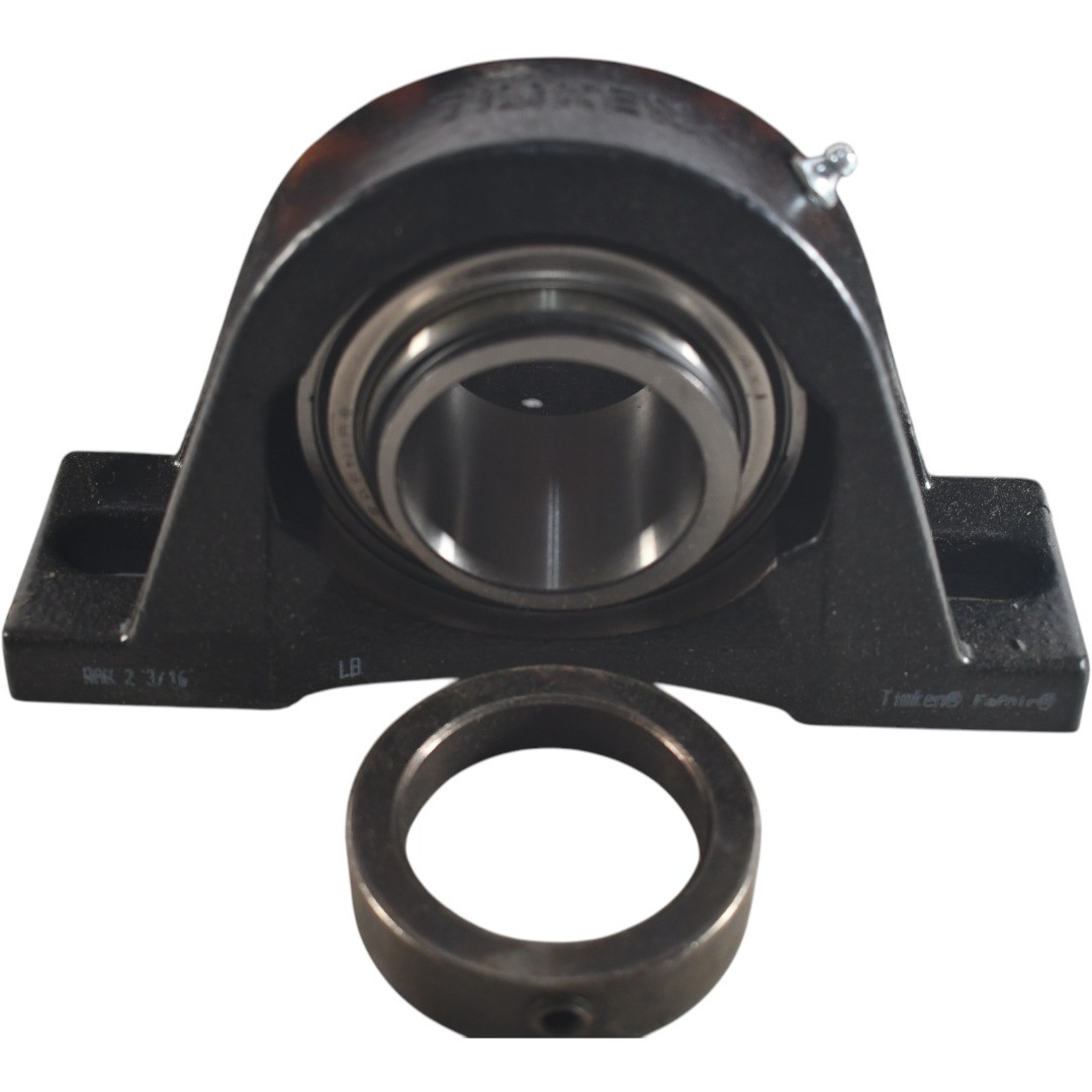 NEW Timken RAK2 3/16 Pillow Block Ball Bearing Unit – 2-Bolt Base, 2-3/16 in Bor