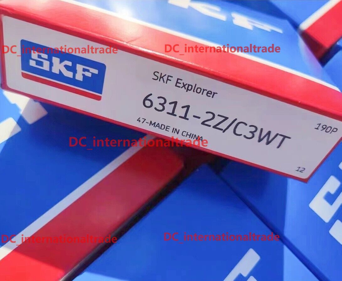 NEW SKF 6311-2Z/C3WT single row deep groove ball bearing 1PCS #DC