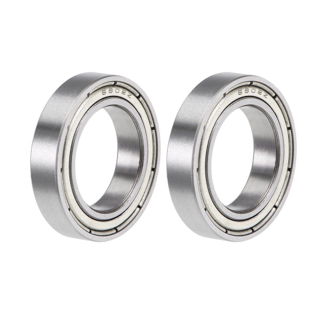 6802ZZ Deep Groove Ball Bearings Z2 15x24x5mm Double Shielded Chrome Steel 2pcs