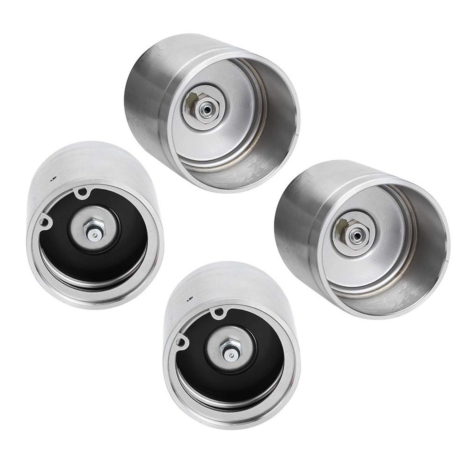 Trailer Bearing Buddies, 4Pcs Stainless Steel Wheel Hub Bearing Buddies Cente…