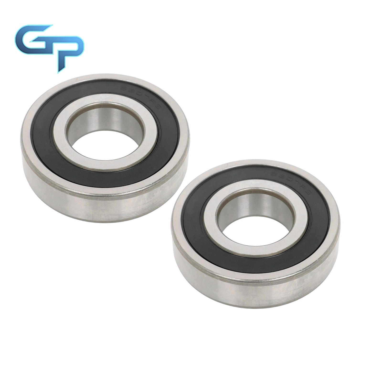 6307 2RS Double Sealed Ball Bearing 35x80x21mm 2 Pieces Low Friction