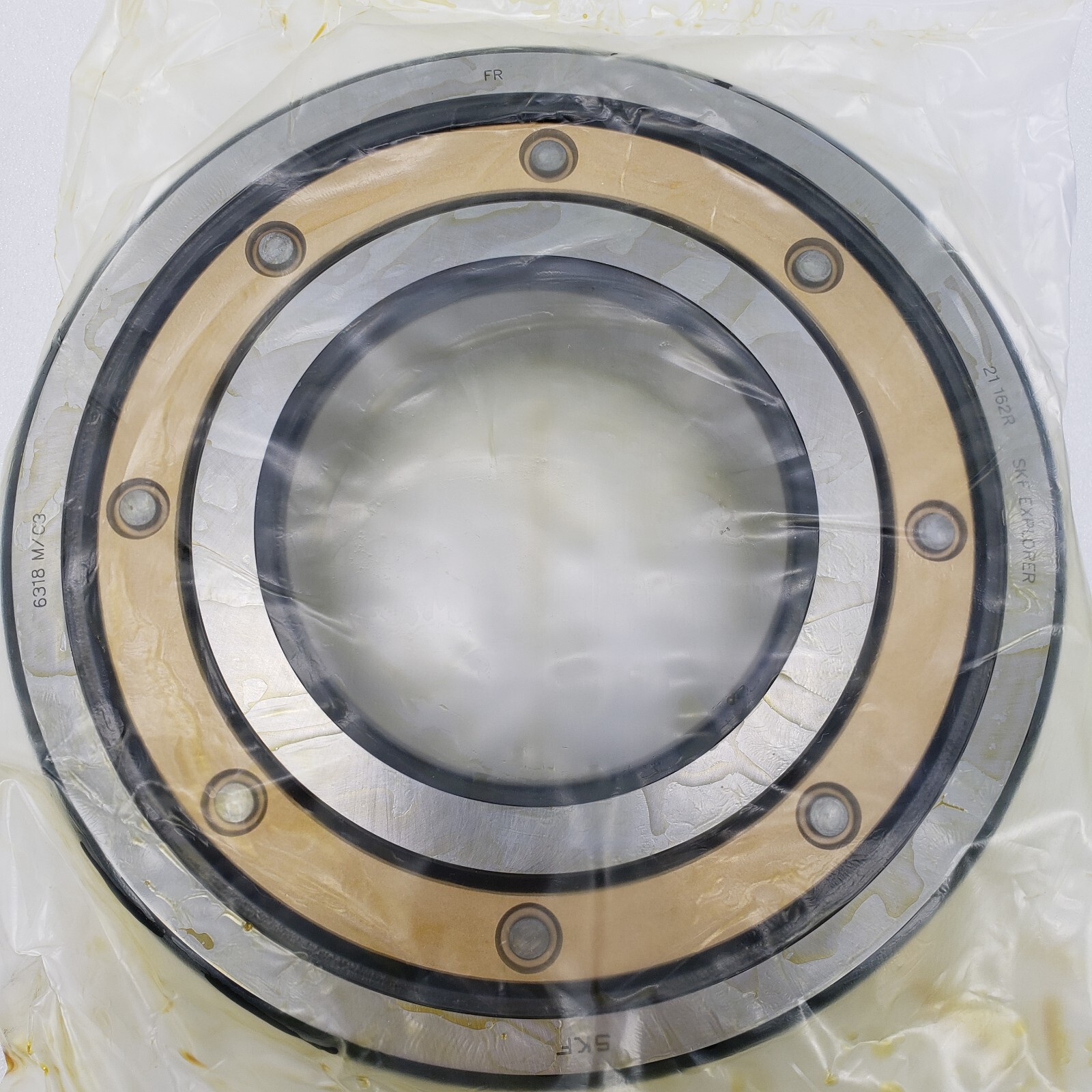 SKF Explorer 6318 M/C3 Deep Groove Ball Bearing 90x190x43MM Factory Sealed