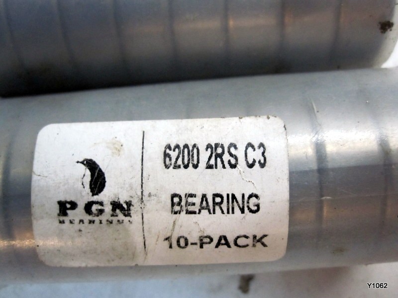 29pcs 6200-2RS Rubber Seal Ball Bearing C3 EMQ, 10x30x9, 6200 C3