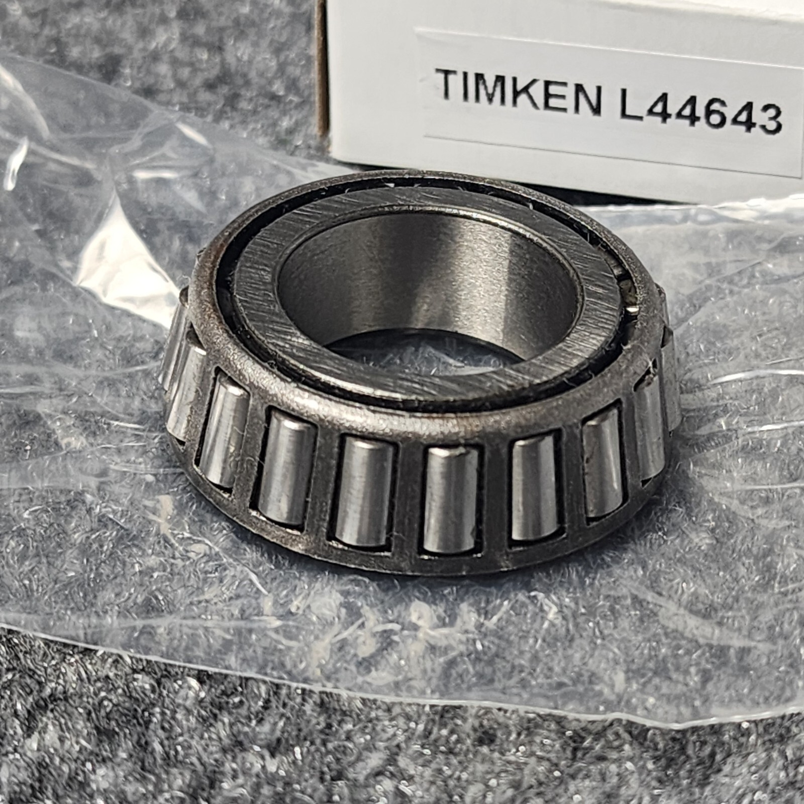 New Timken L44643 / L44643 20024 Tapered Roller Bearing Cone