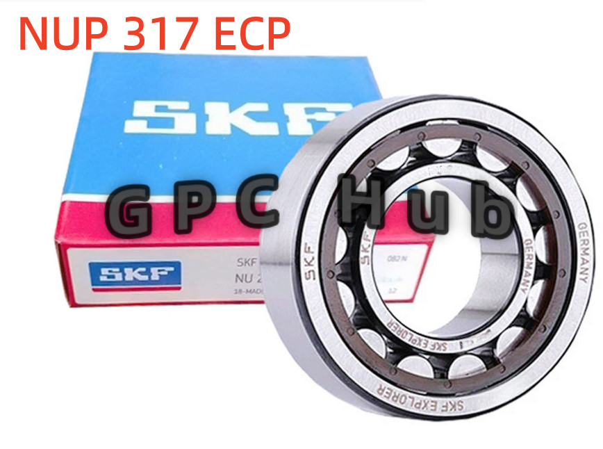 1PCS Brand New SKF NUP 317 ECP Cylindrical Roller Bearing 85x180x41mm Fast ship