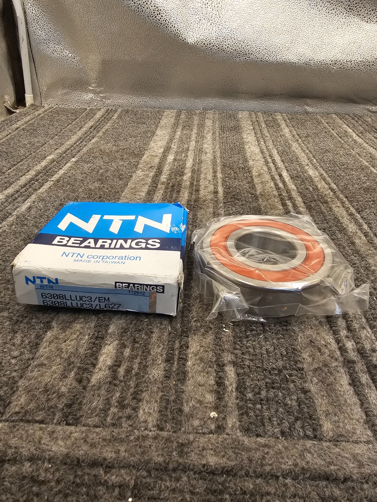 NTN 6308LLUC3/EM: Single-Row Deep Groove Radial Ball Bearing 1-1/2″ Bore