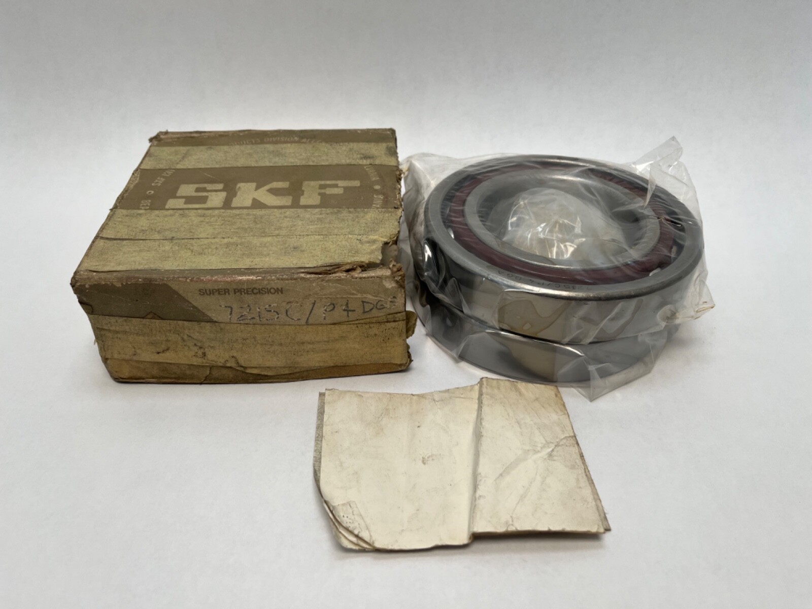 SKF 7215-CD/P4DGA Angular Bearing 75x130x25 mm 7215C 7215-C-P4-DGA Italy 2 Pcs