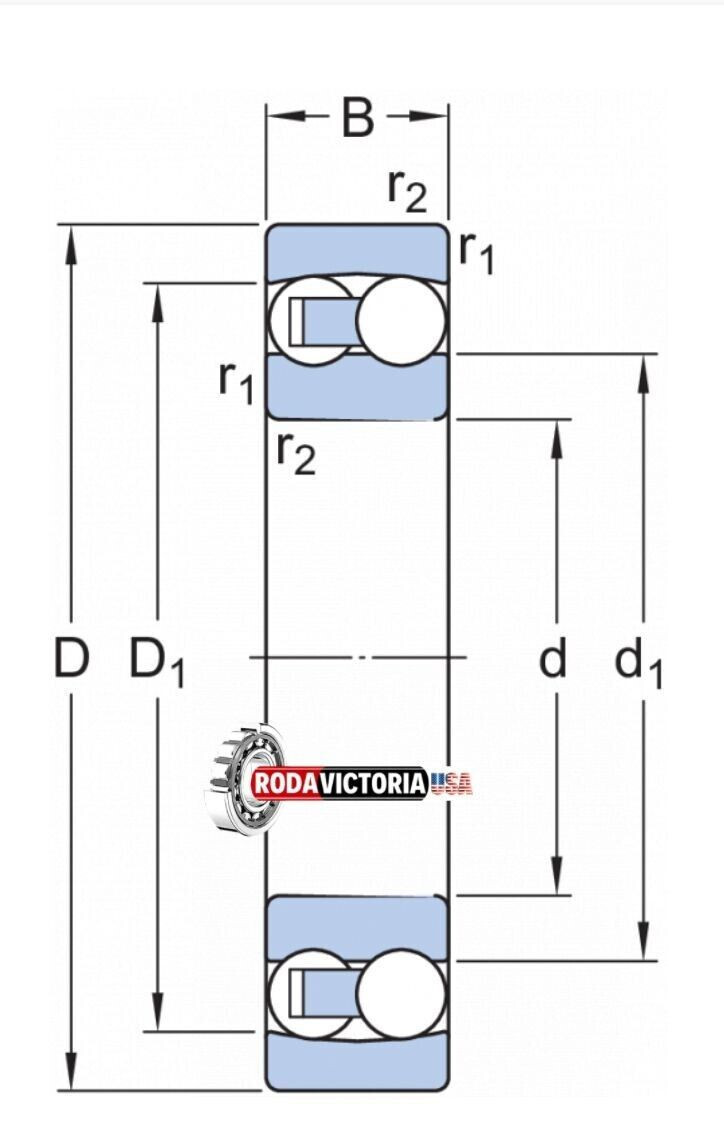 SKF 2220 KM – Double Row Self-Aligning Bearing – 100x180x46