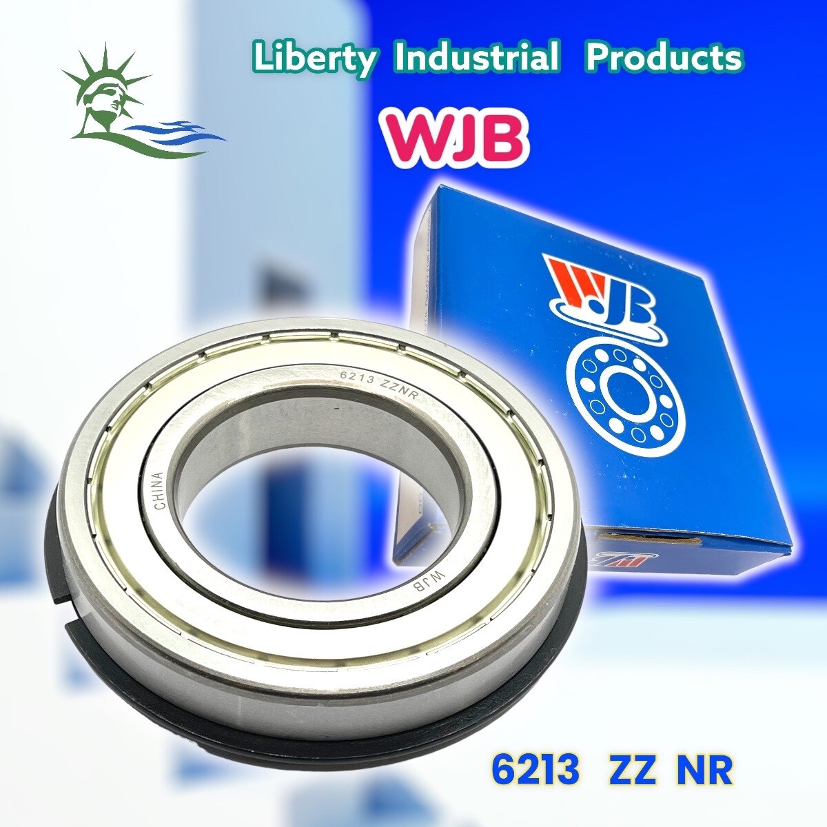 WJB 6213 ZZNR 6213 ZZ NR BALL BEARING NEW BY PREMIUM BEARING SOURCE