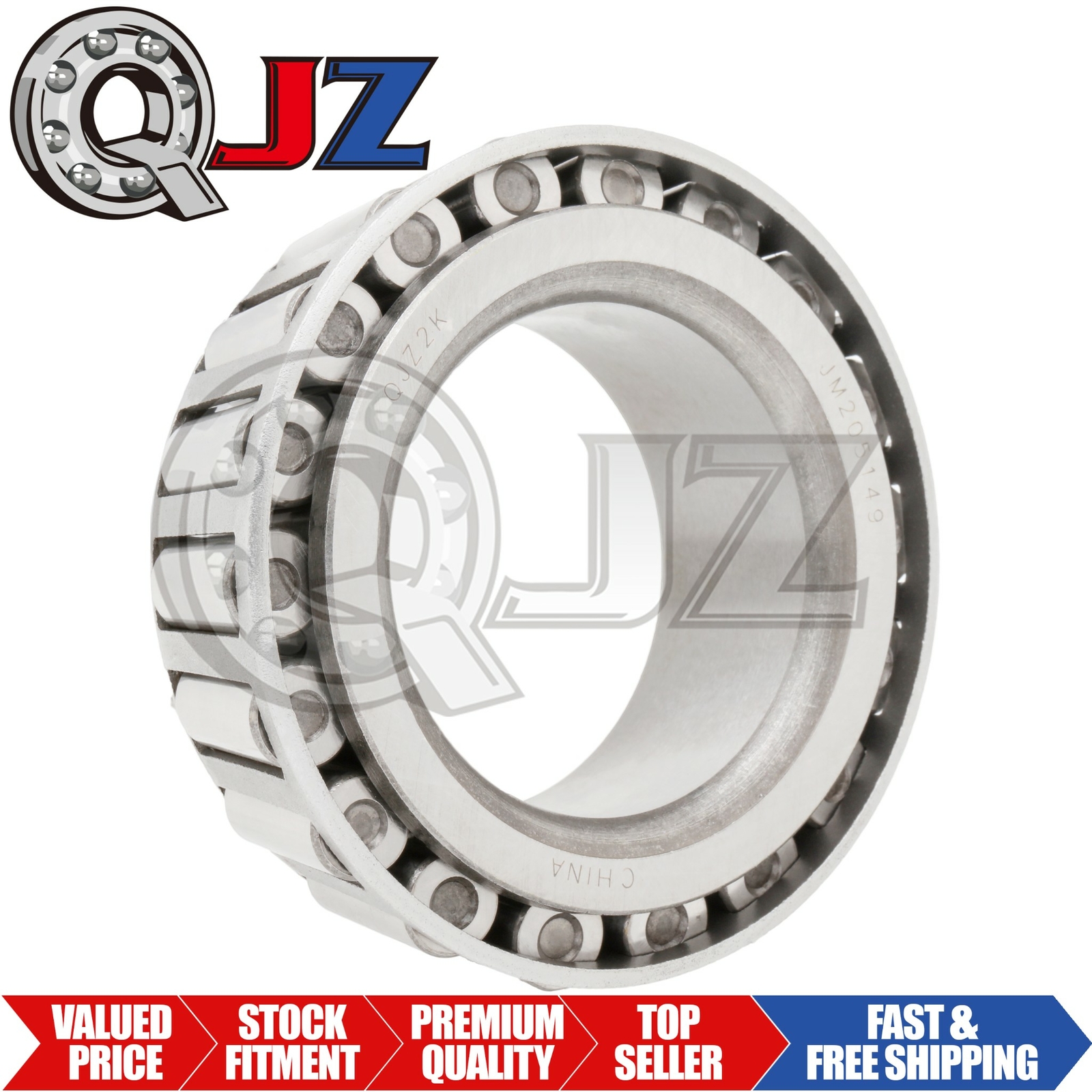 [1-Pack] JM205149 Tapered Roller Bearing Inner Cone 1.97″ (Bore) x 1.10″ (Width)