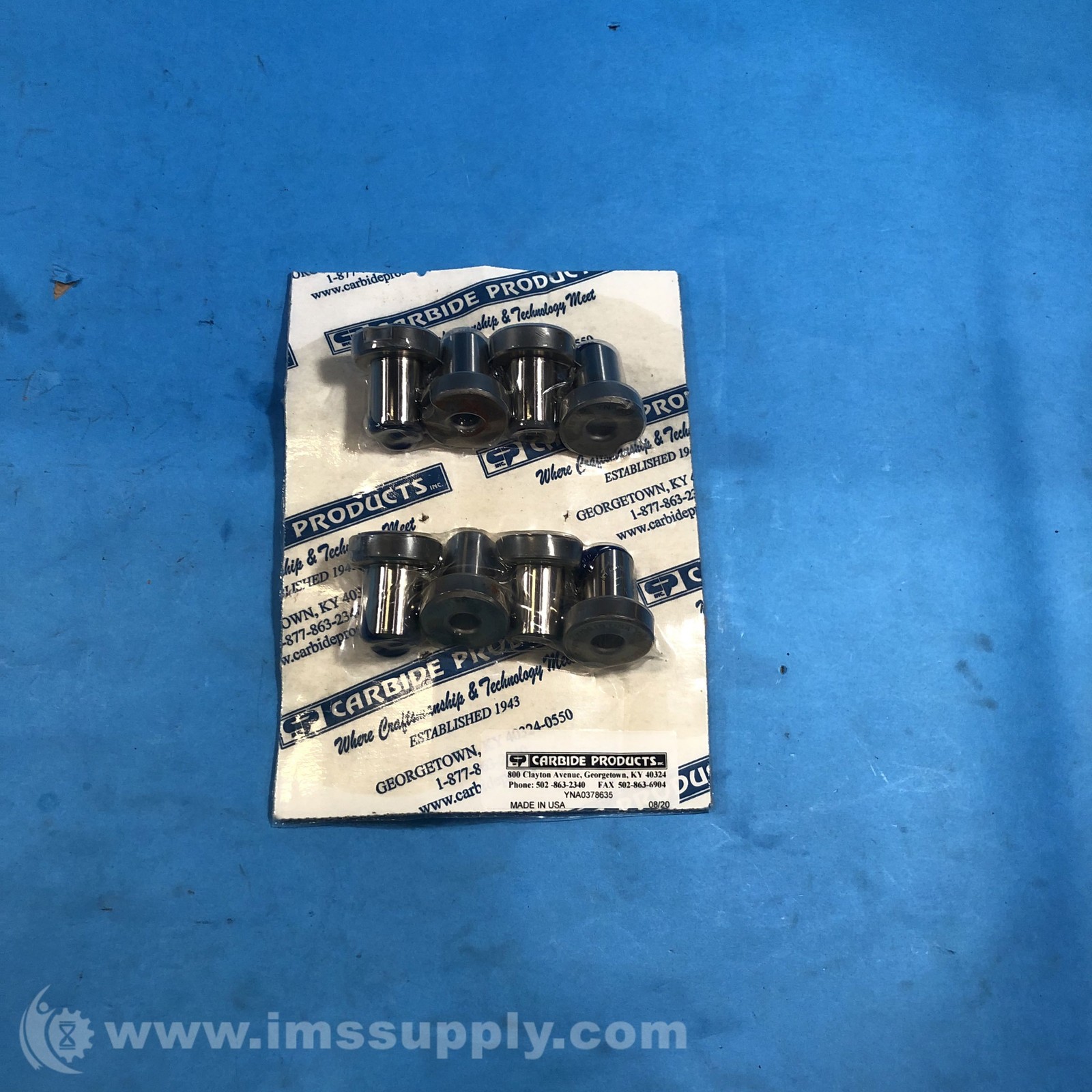 CARBIDE PRODUCTS INC Bushing Pack of 8 FNFP