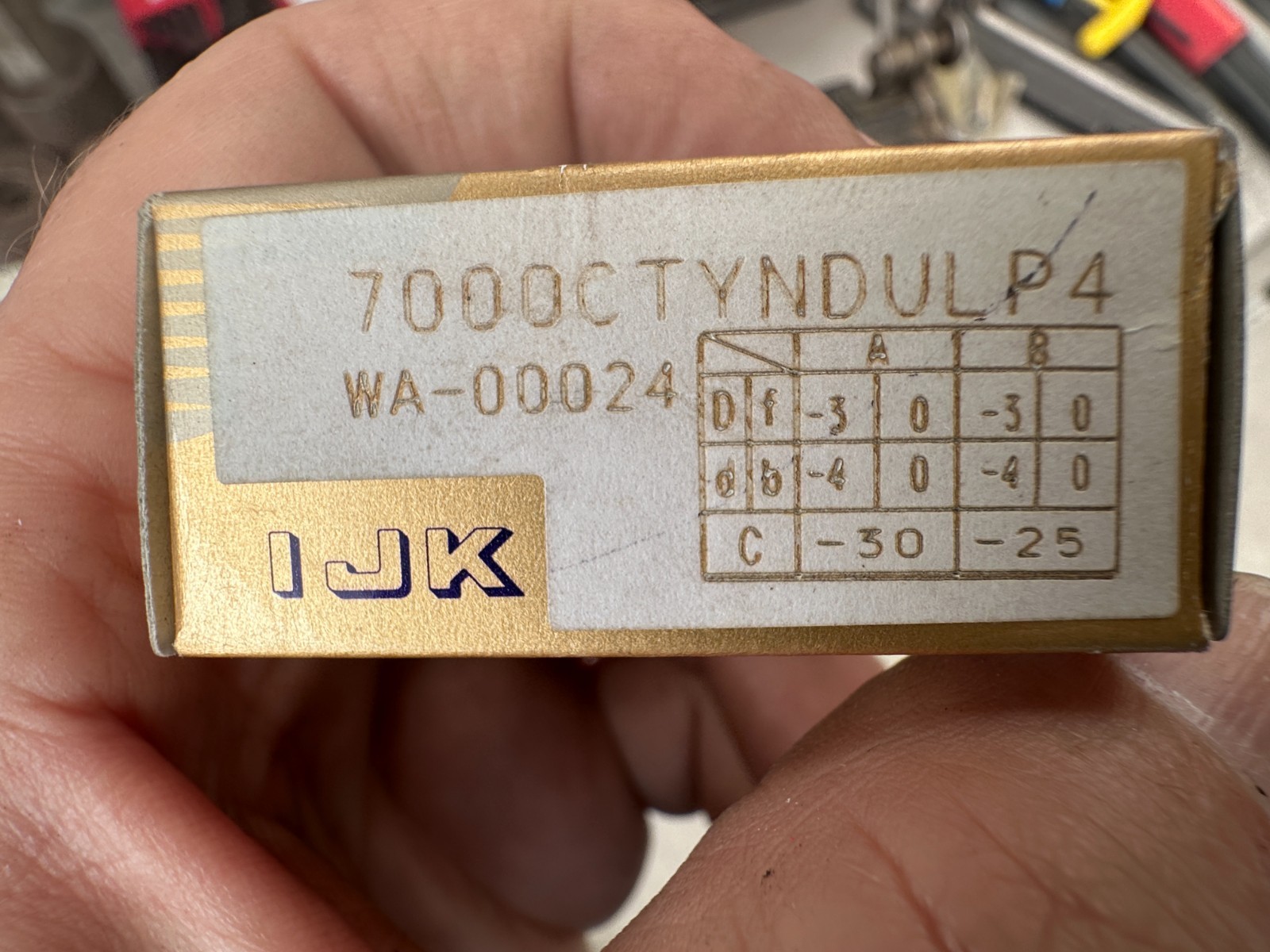 IJK 7000 CTYN DULP4 Bearing (Lot of 4)
