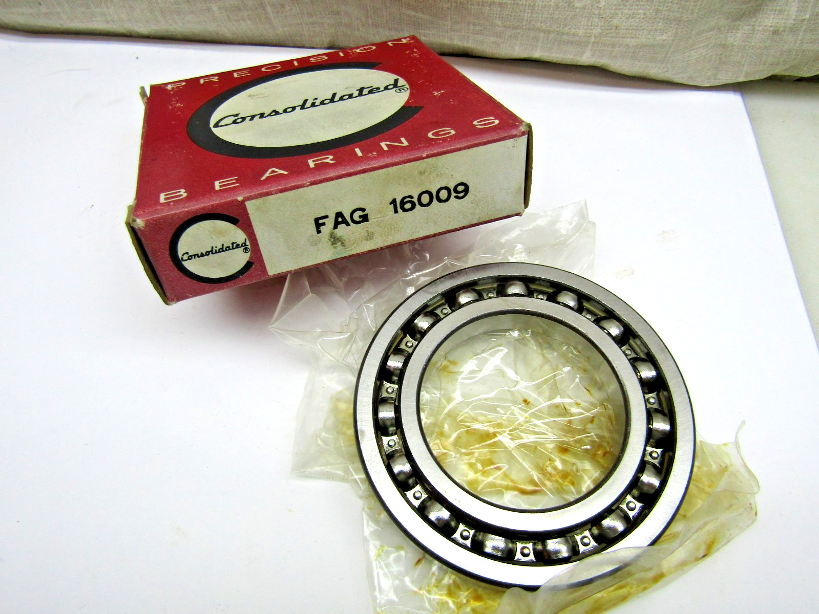 FAG Consolidated 16009 45mm X 75mm X 10mm Open Bearing