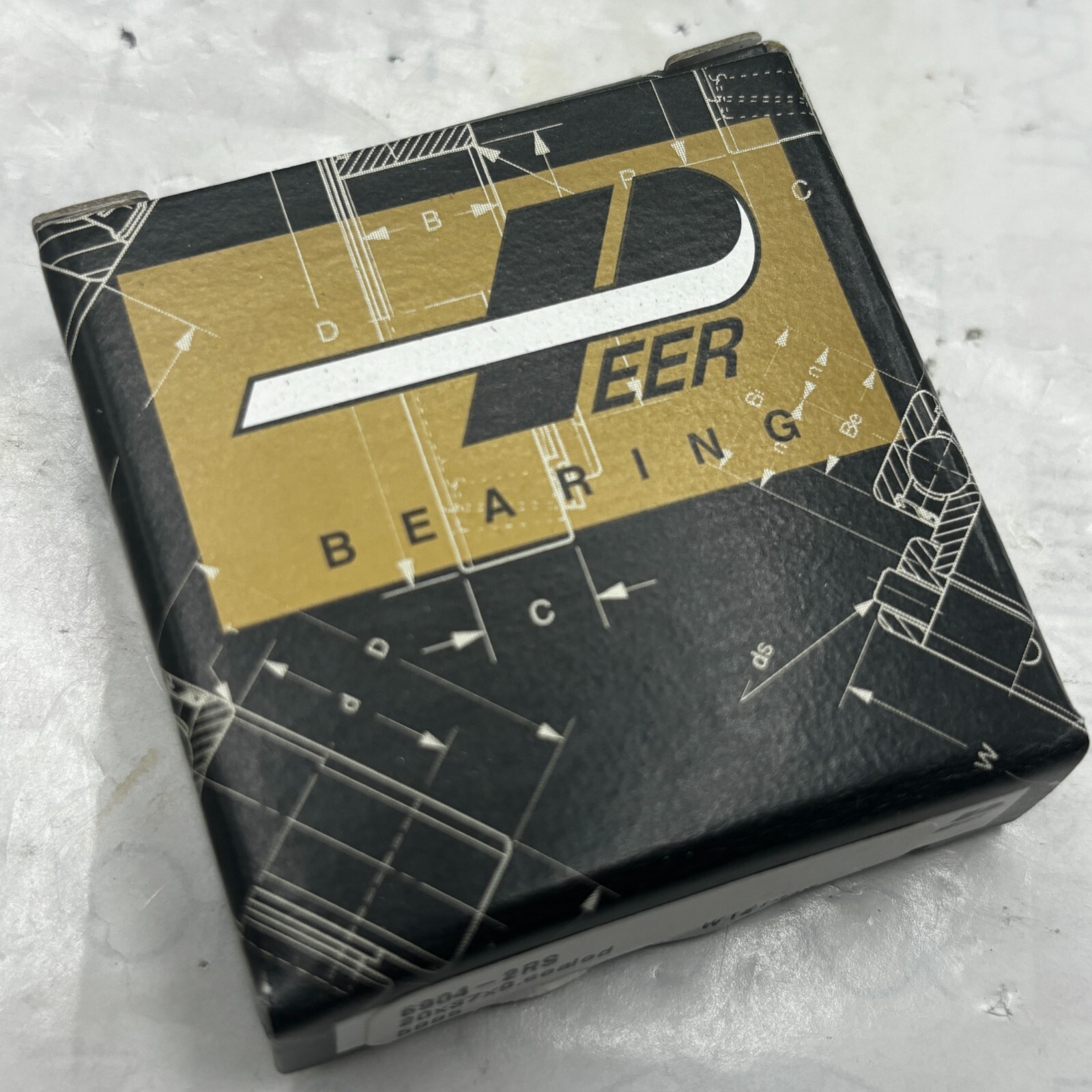 Peer Bearing 6904-2RS 20x37x9 Sealed 5995 W121976 ⭐