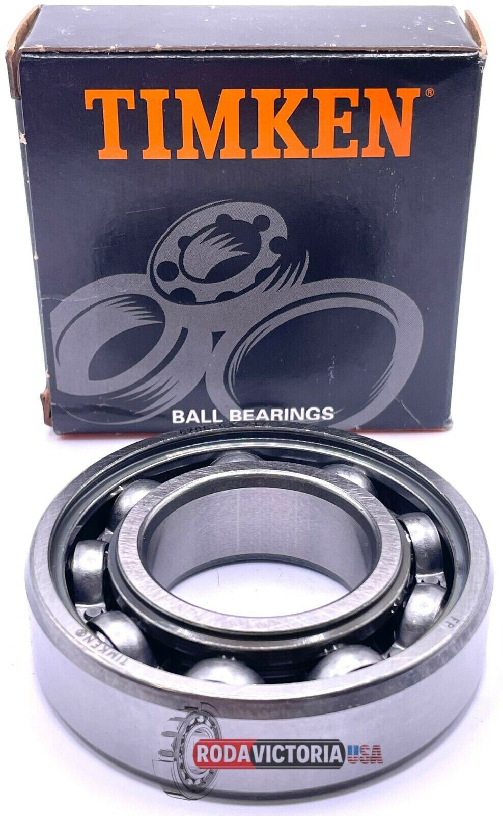 TIMKEN 6206 C3 Ball Bearing 30x62x16 (mm) No Seals/Shields, Open