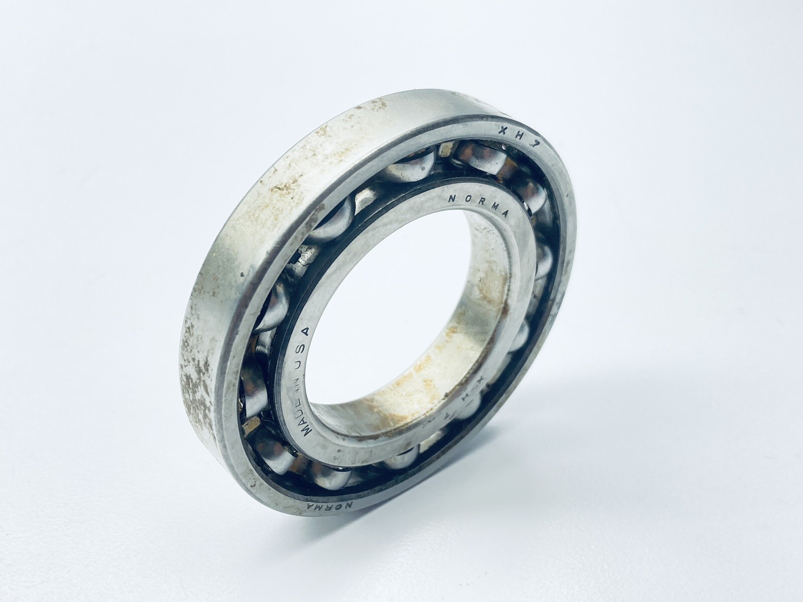 NORMA HOFFMAN XH7 ANGULAR CONTACT BEARING 1-1/2″-ID 2-5/8″-OD 0.430″-W