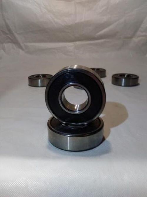 Lot of (6) F.A.G. Roller Bearings No 6203 RS Made in Germany Excellent Condition