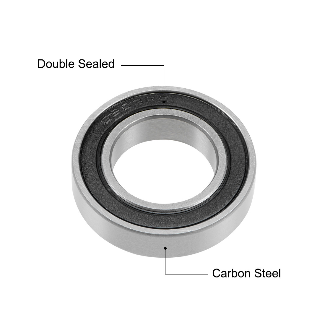 6903-2RS Deep Groove Ball Bearings Z2 17x30x7mm Double Sealed Carbon Steel 5pcs