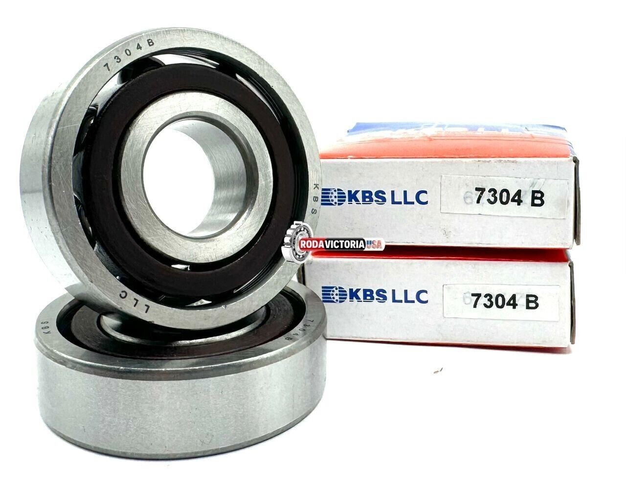 KBS 7304B ANGULAR CONTACT BALL BEARING SINGLE ROW 20x52x15 mm