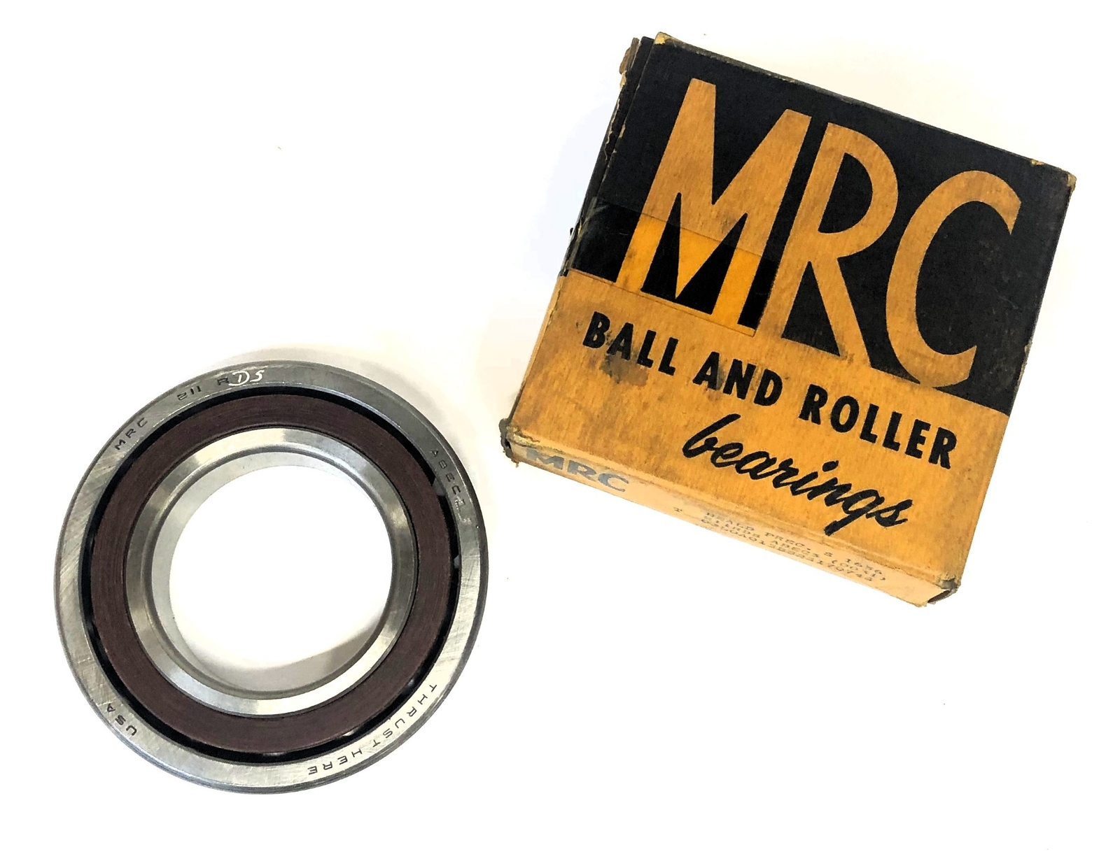 MRC ABEC3 Shielded Precision Ball Bearing 211RDS NOS