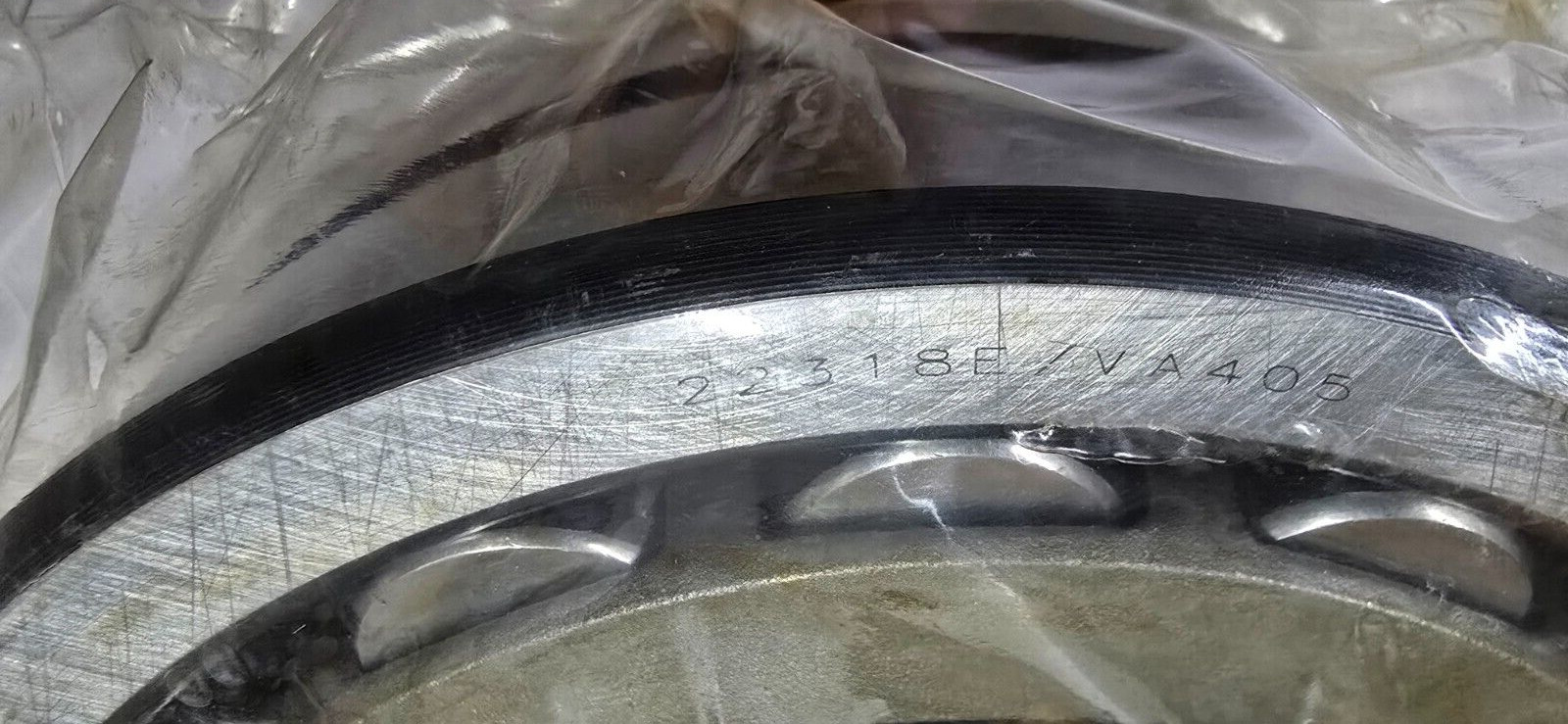 22318 E/VA405 SPHERICAL ROLLER BEARING NEW INDIA 90x190x64MM 22318E LOT OF 2pc