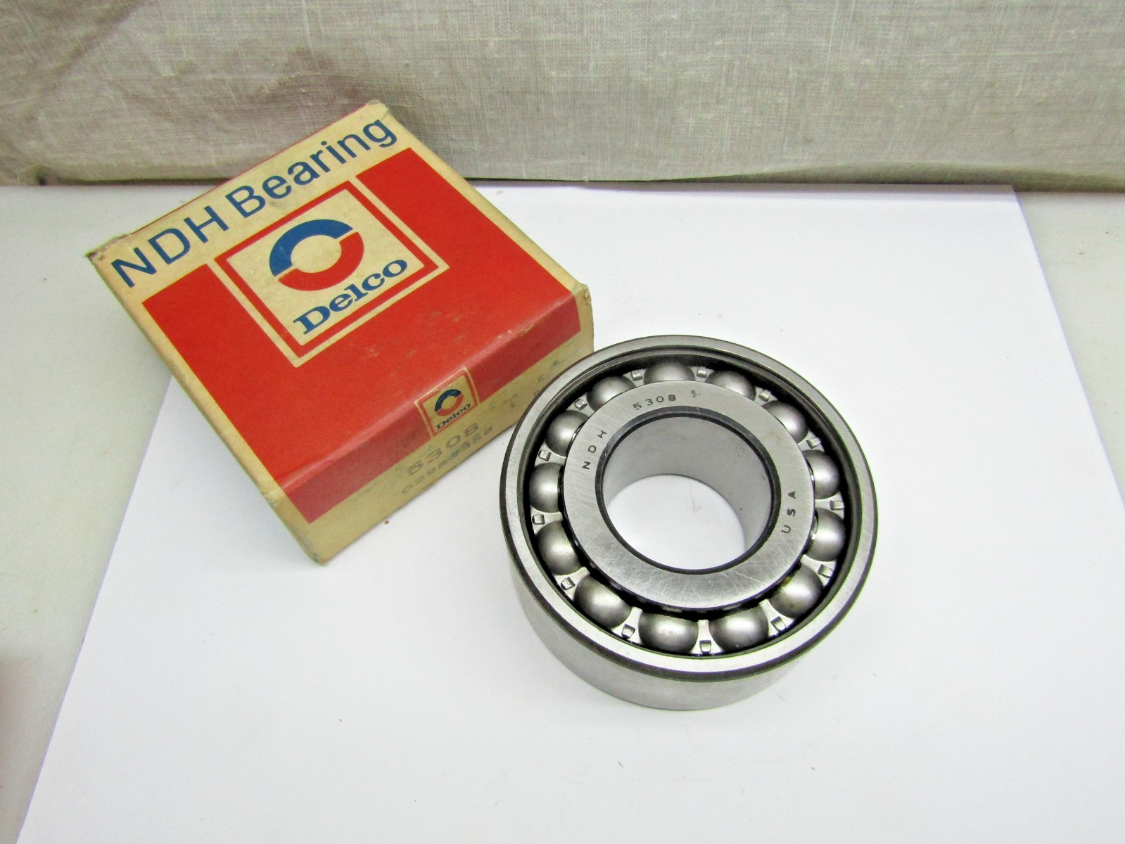 NDH USA 5308 40mm X 90mm X 1.4375″ Angular Contact Bearing