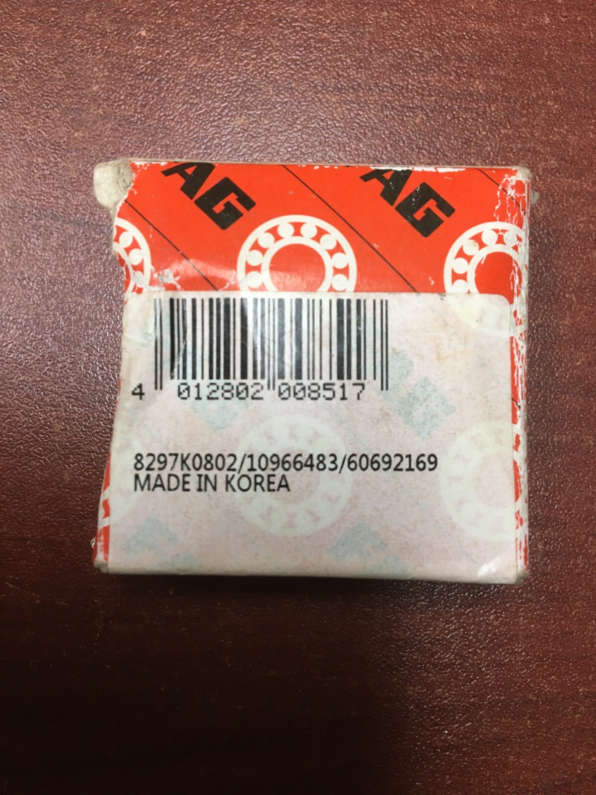 FAG 6202 2RSR L038 C3 Deep Groove Ball Bearing
