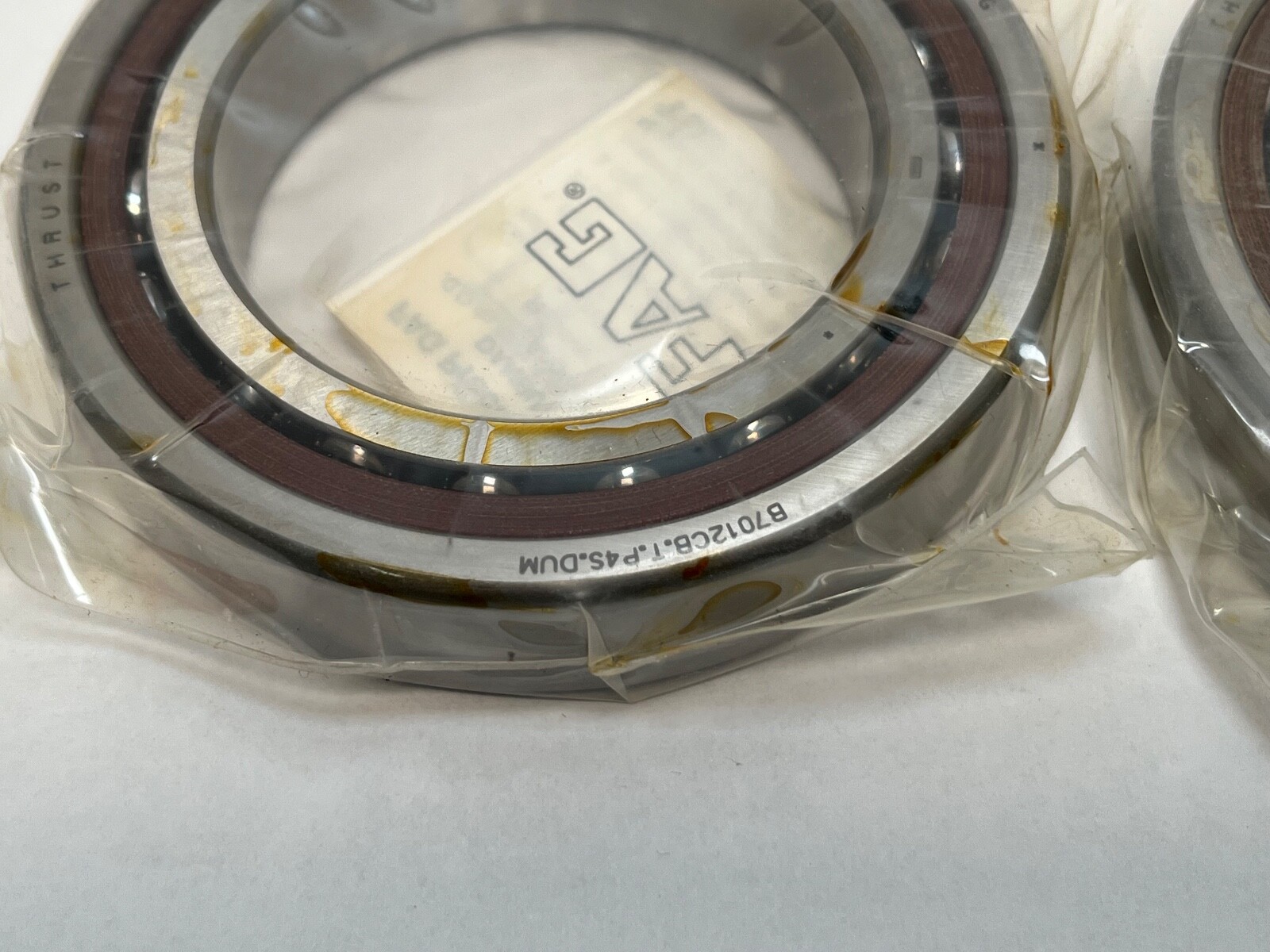 FAG B7012CB.T.P4S.DUM Bearing 60x95x18 mm 7012C B-7012-CB-T-P4S-DUM USA 2 Pcs