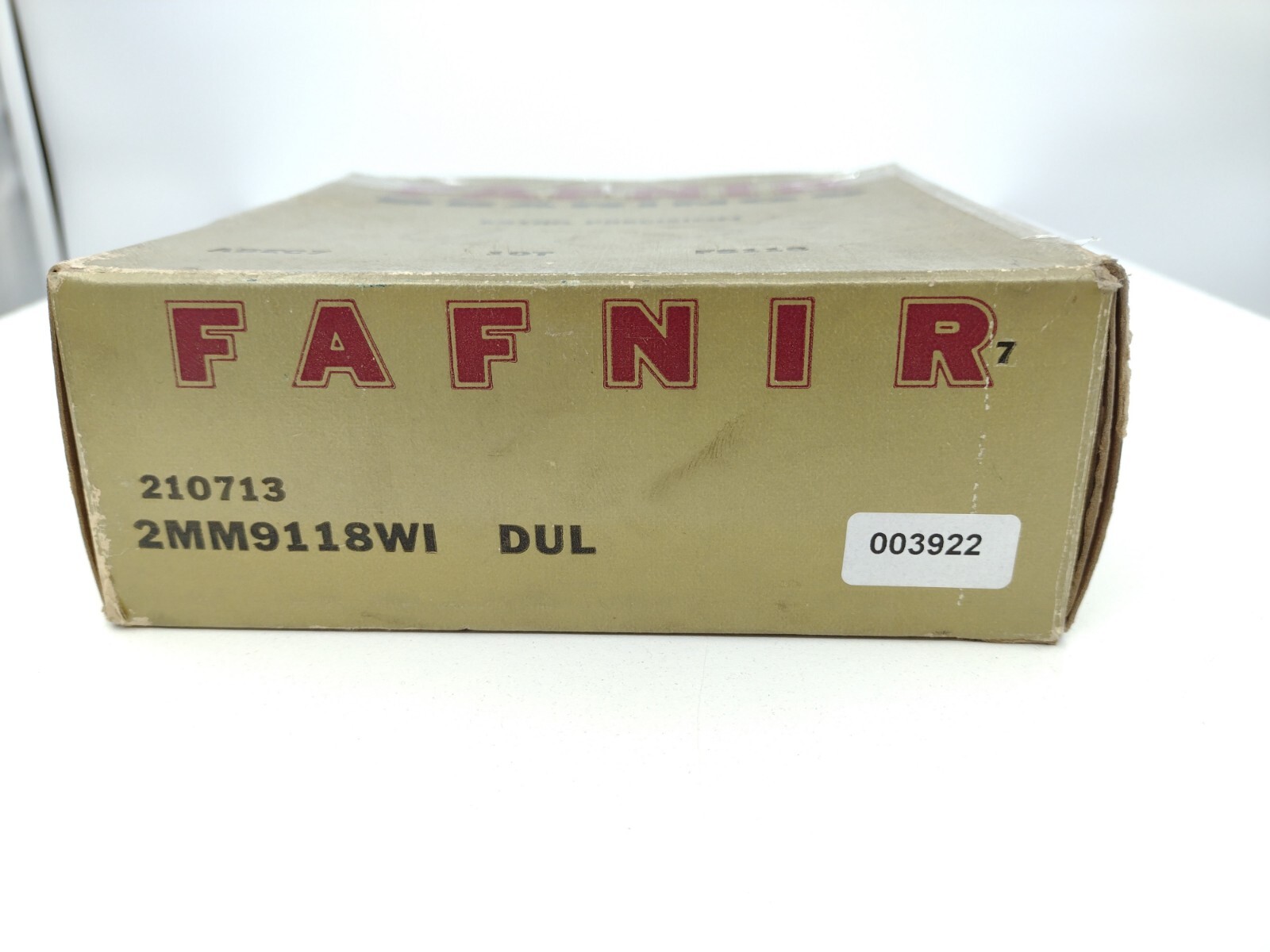 Fafnir 2MM 9118WI DUL Angular Contact Bearing (1 Brg of Set of two) 90 mm Bore