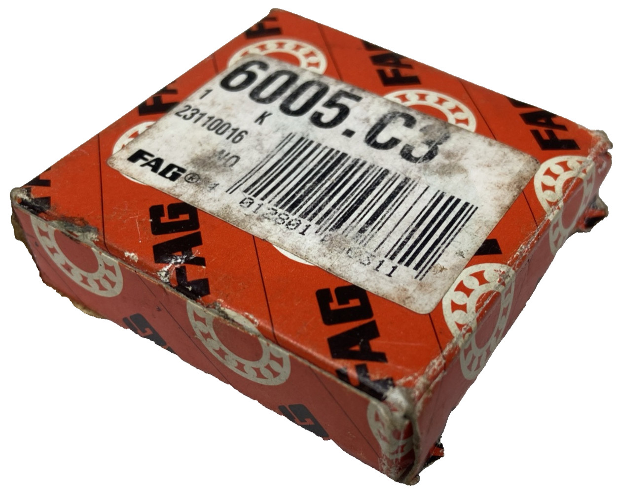 FAG 6005 C3 Single Row Radial Ball Bearing Open Type 25x47x12mm NO SEALS 6005.C3