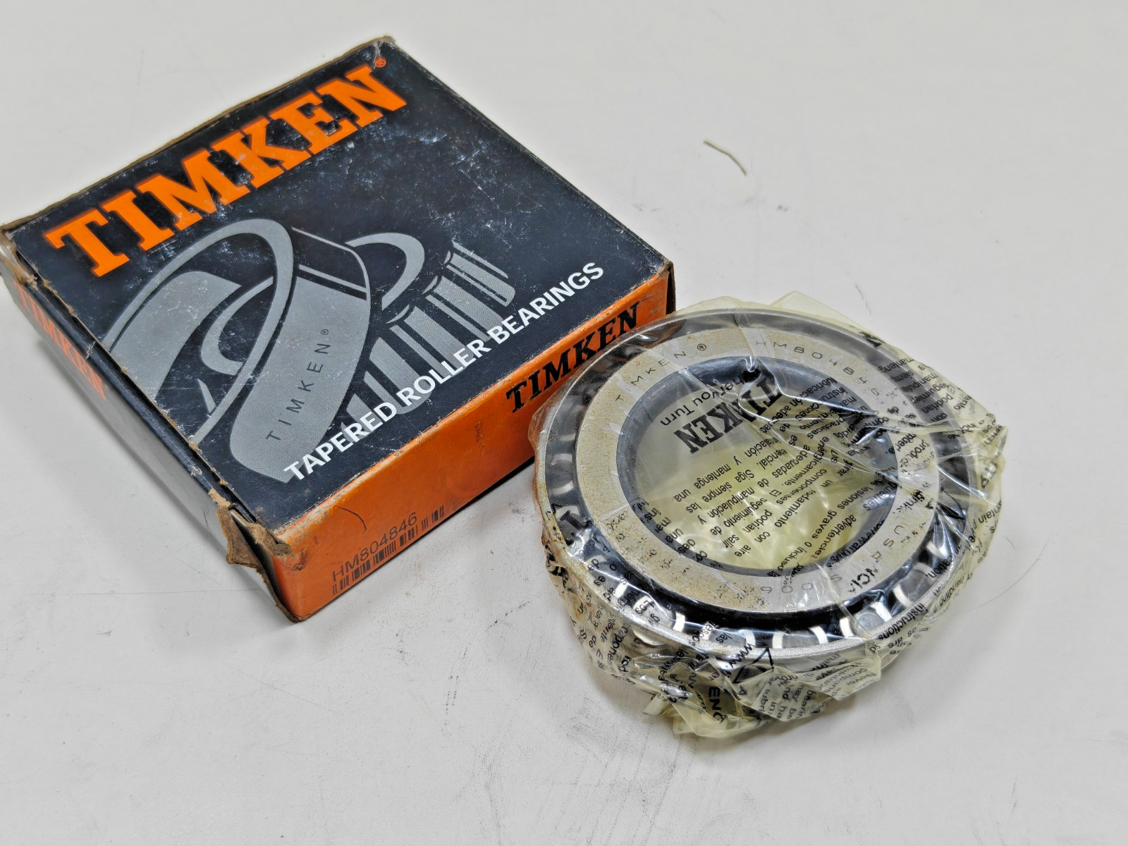 HM804846 Timken Tapered Roller Bearing Cone Only Timken HM804846-70000 USA 1-7/8