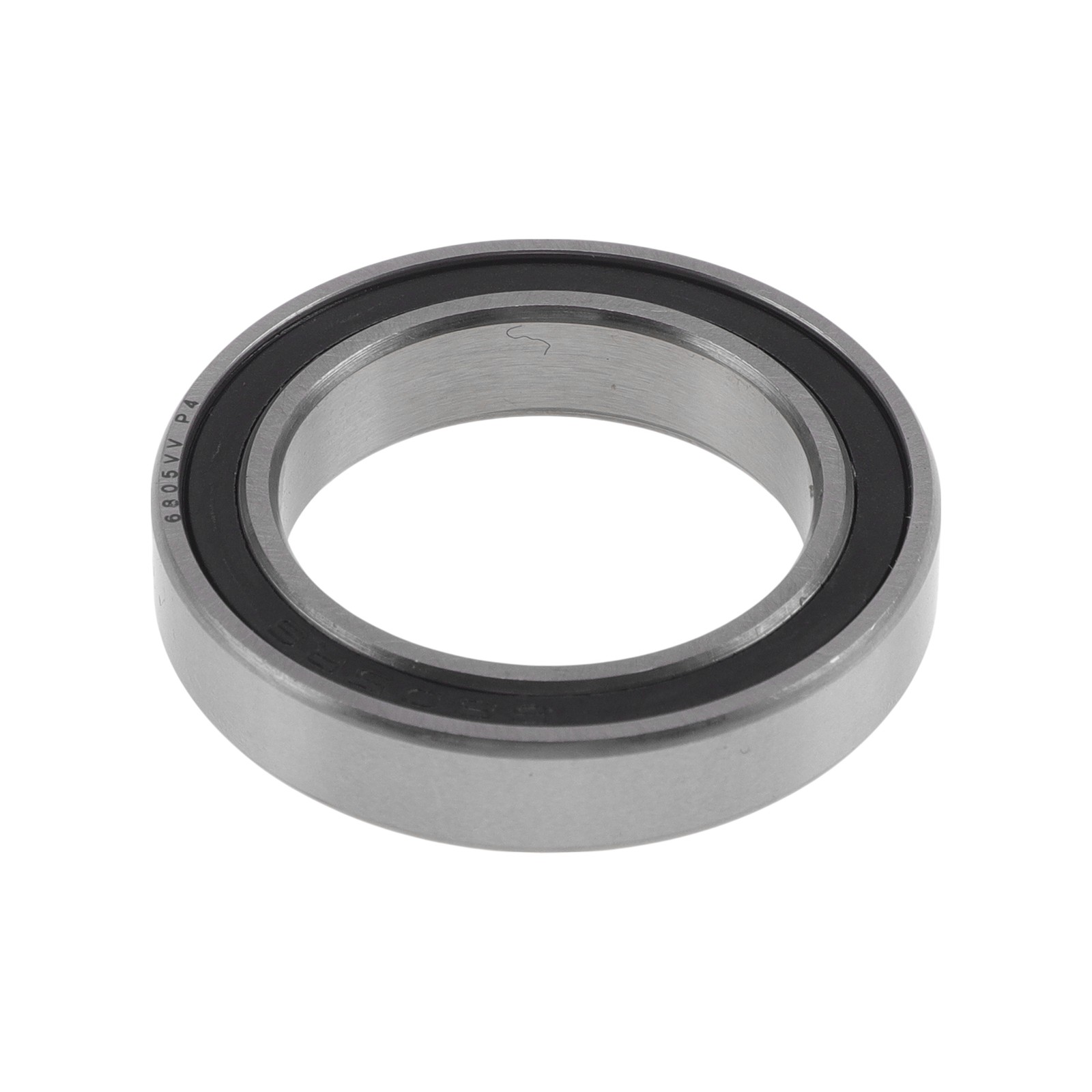 6805VV Deep Groove Ball Bearings 25x37x7mm Silver Tone Black