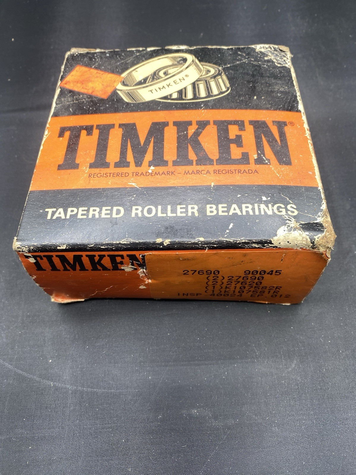 Timken 27690-90045 5 Piece Bearing Set NOS B3