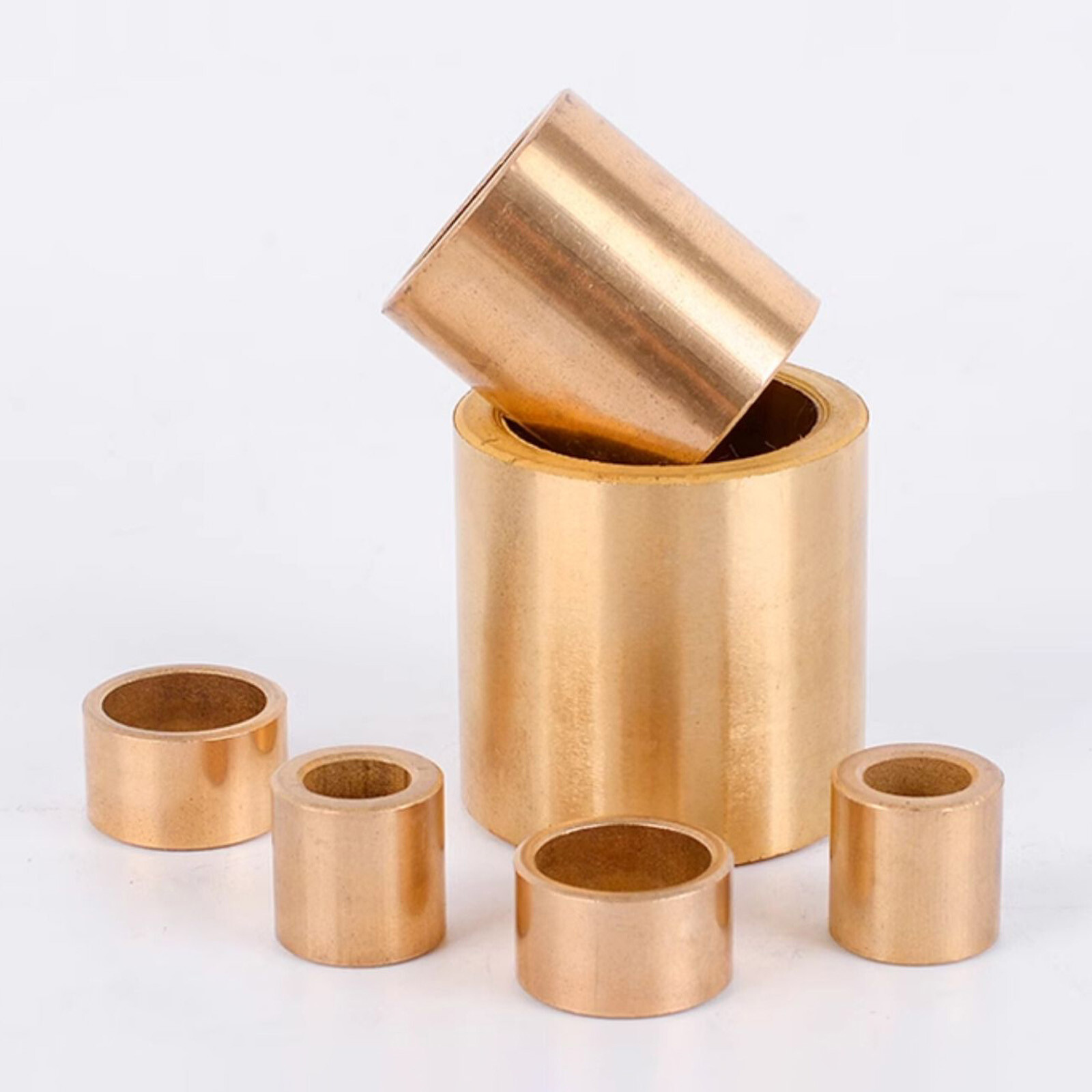 Metric Oilite Plain Bronze Sintered Bearing Bushes Series Bore 4mm to 60mm