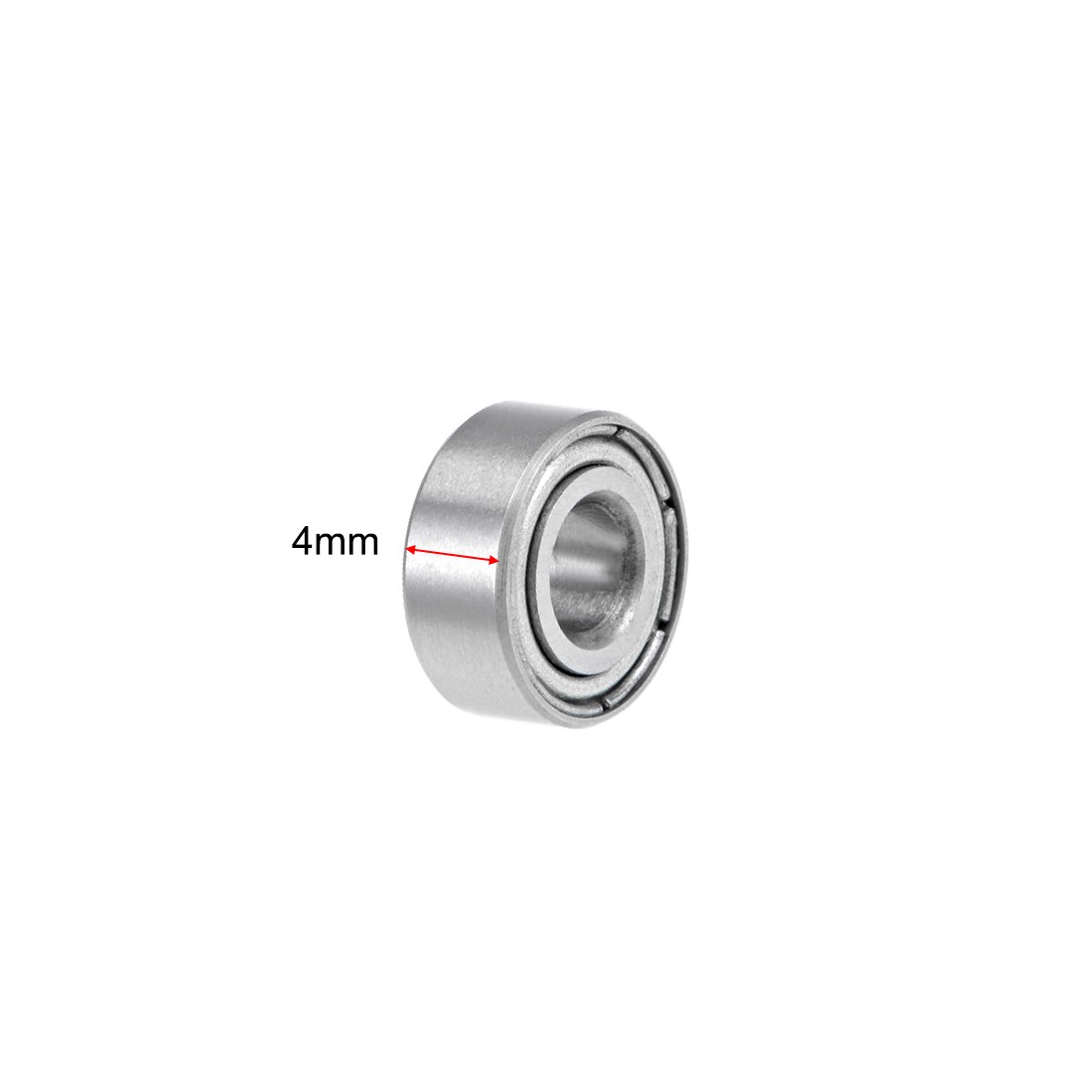 10 Pcs 4x10x4mm MR104ZZ Ball Bearings Double Shielded Z2 Bearing for Machine