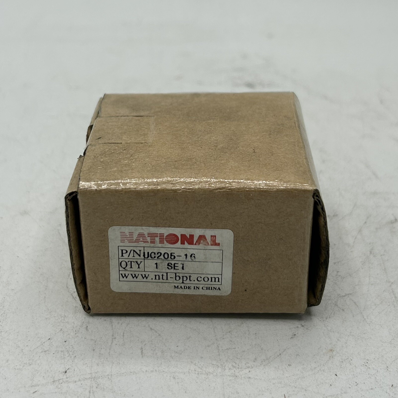 National UC205-16 Insert Bearing 1″ Bore, Spherical OD